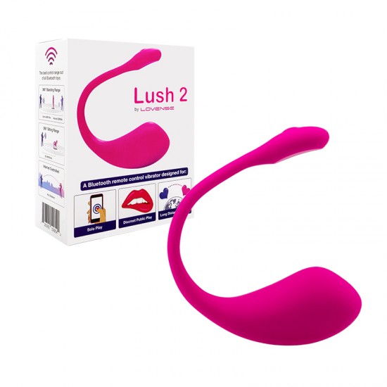 Bullets And Egg Vibrators Lovense Lush 2 Bluetooth Remote Controlled 3061